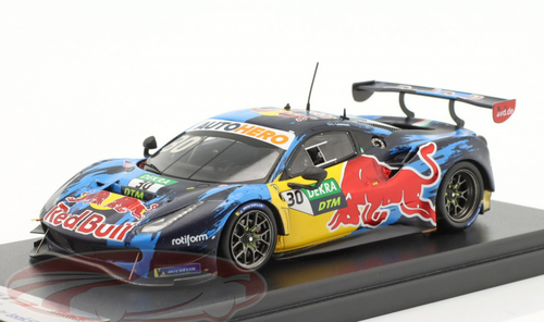 1/43 LookSmart 2021 Ferrari 488 GT3 Evo #30 Winner DTM Monza AF Corse Liam Lawson Car Model