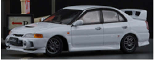 1/64 BM Creations Mitsubishi Lancer Evolution IV -ID White (RHD) Limited