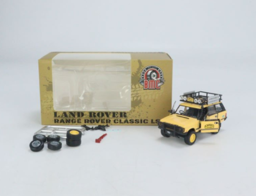 1/64 BM Creations Land Rover 1992 Range Rover Classic LSE -Camel Version w/Accessory