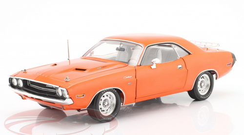 1/18 ACME 1970 Dodge Challenger R/T Hemi (Orange Hard Top) Diecast Car Model Limited 500 Pieces