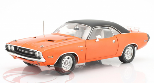 1/18 ACME 1970 Dodge Challenger R/T Hemi (Orange Vinyl Top) Diecast Car Model Limited 300 Pieces