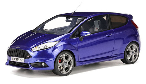 1/18 OTTO 2016 Ford Fiesta ST MK7 (Blue) Resin Car Model