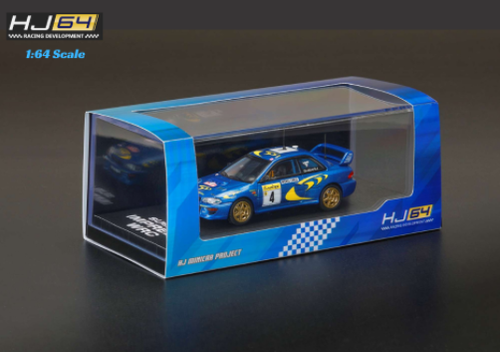 1/64 Ignition Model SUBARU IMPREZA WRC 1997 #4 MONTE CARLO / WINNER 