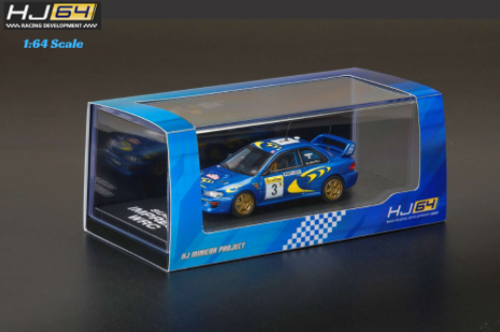 1/64 Ignition Model SUBARU IMPREZA WRC 1997 #3 MONTE CARLO 