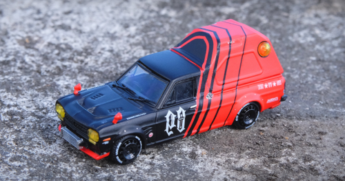 販売卸値INNO ダットサン HAKOTORA RACING DECEPCIONEZ ミニカー