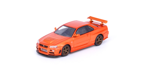 1/64 INNO NISSAN SKYLINE GT-R (R34) R-Tune Orange Metallic