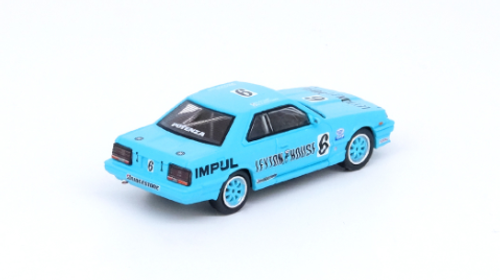 1/64 INNO NISSAN SKYLINE 2000 Turbo RS-X (HR31) #6 "LEYTON HOUSE" JTCC 1987