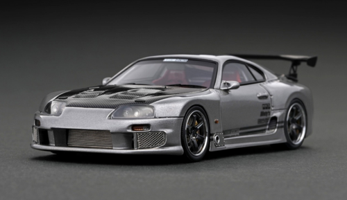 1/43 Ignition Model Totota TOP SECRET GT300 Supra (JZA80) Silver