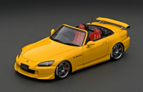 1/18 Ignition Model Honda S2000 (AP2) Yellow