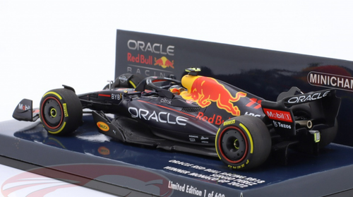 1/43 Minichamps 2022 Formula 1 Sergio Pérez Red Bull Racing RB18 #11 winner Monaco GP Car Model Limited 600 Pieces