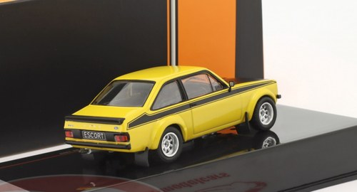 1/43 Ixo 1976 Ford Escort MK2 RS 1800 (Yellow) Car Model