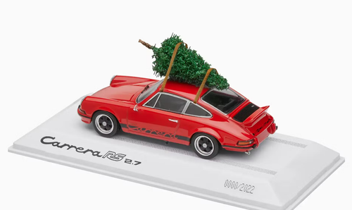 1/43 Dealer Edition Porsche 911 Carrera RS 2.7 (Red) Christmas Limited edition Car Model