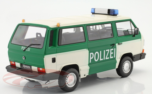 1/18 KK-Scale 1987 Volkswagen VW T3 Bus Syncro German Red Cross