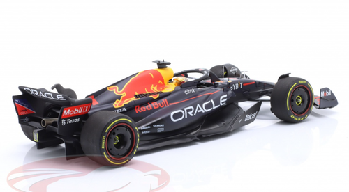 1/18 Minichamps 2022 Formula 1 Max Verstappen Red Bull RB18 #1 Winner Mexican GP Car Model