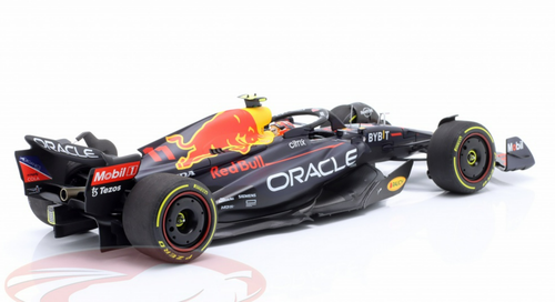 1/18 Minichamps 2022 Formula 1 Sergio Perez Red Bull RB18 #11 3rd Abu Dhabi GP Car Model