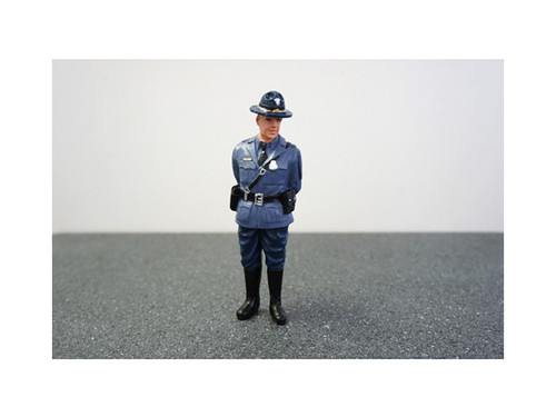 State Trooper Craig Figure For 1/18 Diecast Model Cars by American Diorama