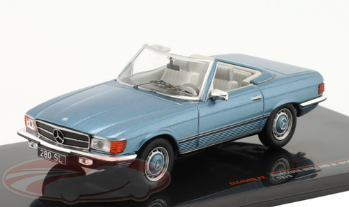 1/43 Ixo 1979 Mercedes-Benz 280 SL (R107) (Blue Metallic) Car Model
