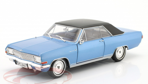 1/24 WhiteBox Opel Diplomat V8 Coupe (Blue Metallic) Car Model
