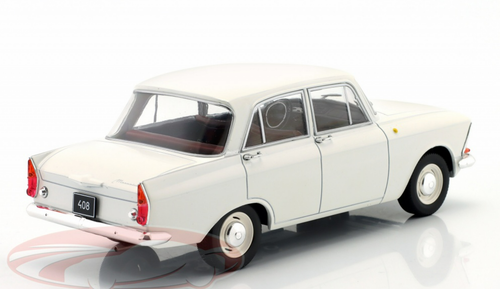 1/24 WhiteBox Moskvich 408 (White) Car Model