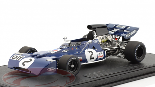 1/18 GP Replicas 1971 Formula 1 Jackie Stewart Tyrrell 003 #2 Winner German GP Car Model