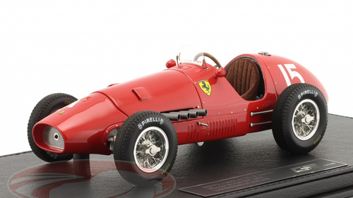 1/18 GP Replicas 1952 Formula 1 Alberto Ascari Ferrari 500F2 #15 Winner British GP World Champion Car Model