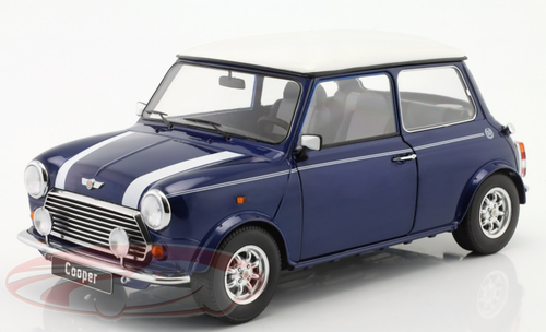 1/12 KK-Scale Mini Cooper LHD (Blue) Diecast Car Model