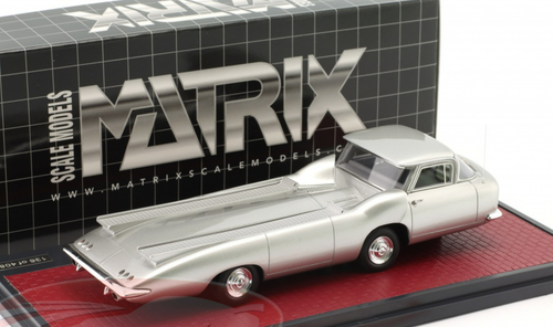 1/43 Matrix 1961 Holtkamp Cheetah Transporter (Silver) Car Model