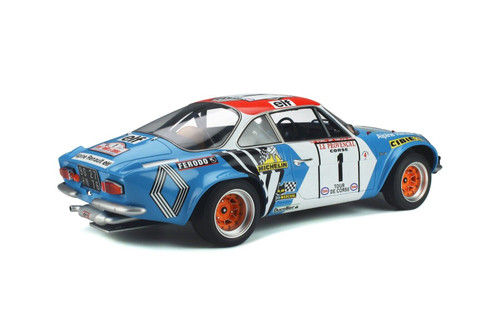 1/8 GT Spirit Alpine A110 Winner of 1973 Tour De Corse Resin Car Model