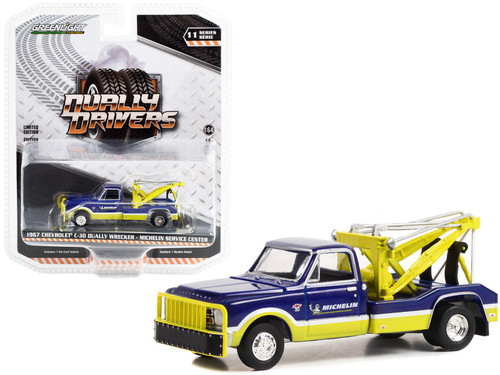ホビーラジコン one piese 1969 Chevrolet C-30 Dually Wrecker Truck Dark Blue 
