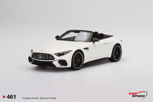 1/18 Top Speed Mercedes-AMG SL63 SL 63 Roadster (White) Resin Car Model