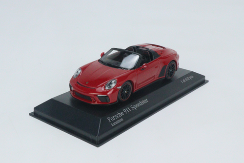 1/43 Minichamps 2019 Porsche 911 (991) Speedster (Dark Red Metallic) Car Model