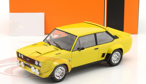 1/18 Ixo 1980 Fiat 131 Abarth (Yellow) Car Model