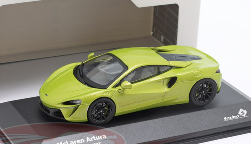 1/43 Solido 2021 McLaren Artura (River Green) Car Model