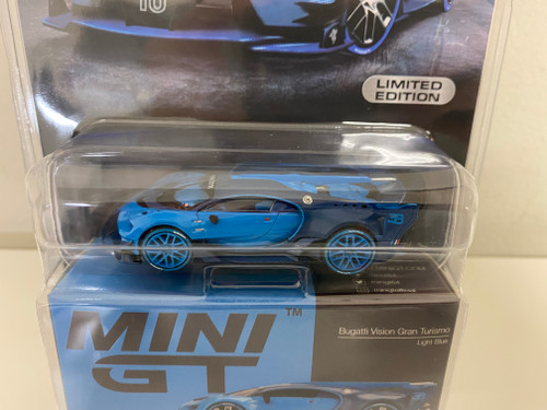 ブガッティ・ビジョン・グランツーリスモ(ブラック) チェイスカー CHASE CAR 1/64 Mini GT Bugatti Vision Gran Turismo VGT