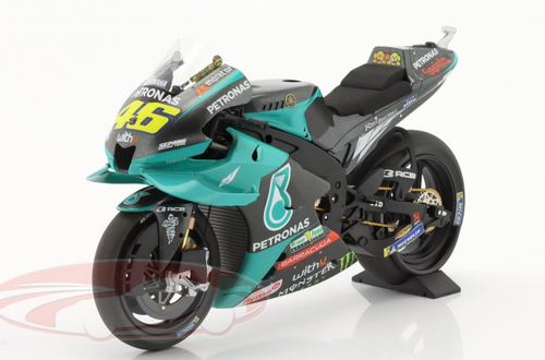 1/12 Minichamps 2021 Valentino Rossi Yamaha YZR-M1 #46 MotoGP Model