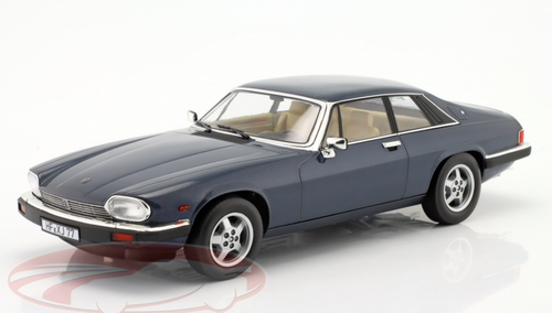 Maquette Jaguar XJ-S H.E. Coupe 1982 - Norev 1:18, Couleur Bleu Métallisé, Neuve