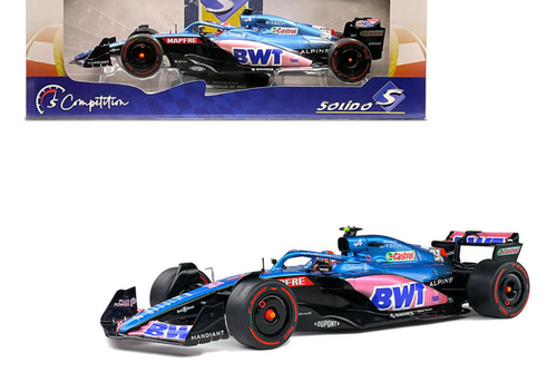 Solido 1:18 Ocon, Gasly Alpine A523 Launch Livery #31 #10 Formule