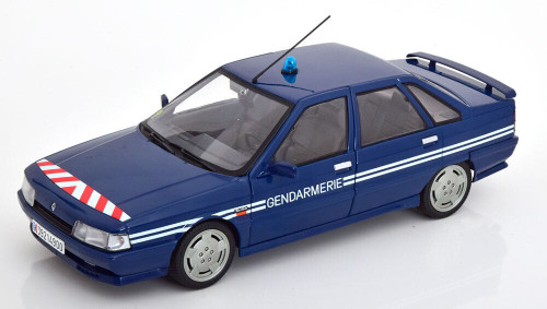 1/18 Solido 1992 Renault 21 Turbo BRI Gendarmerie (Blue) Diecast Car Model