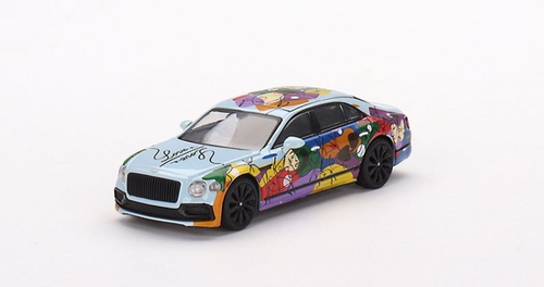 Modèle Réduit Diecast Bentley Flying Spur 1:70 - Noire - Pour Collection - Boîte Couleur - Neuf