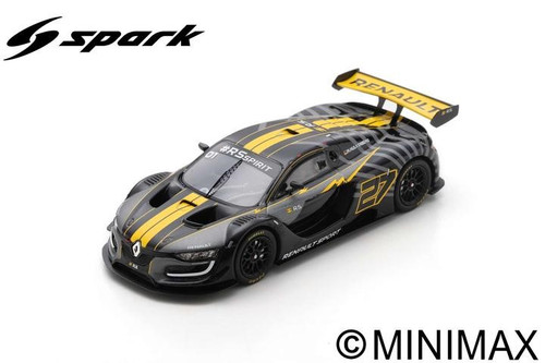 1/43 Spark 2018 Renault R.S. 01 Monaco GP Alain Prost Car Model