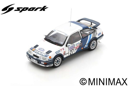 1/43 Spark 1989 Ford Sierra RS Cosworth No.27 Lombard RAC Rally C. McRae - D. Ringer Car Model