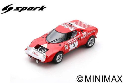 1/43 Spark Lancia Stratos HF No.103 Winner Rally Rideau Lakes 1974