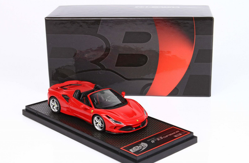 1/43 BBR Ferrari F8 Tribute Spider Rosso Corsa Red Resin Car Model Limited 