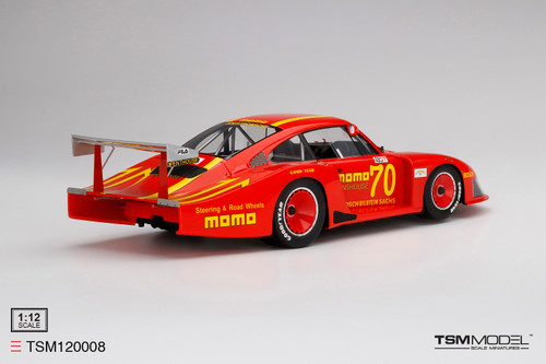 1/12 TSM 1981 Porsche 935/78 Moby Dick #70 2nd DRM Norisring Joest / Momo Penthouse Gianpiero Moretti Resin Car Model