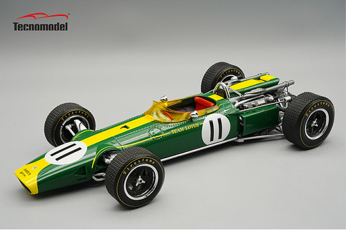 1/18 Tecnomodel Lotus 43 1966 Belgian GP DNS Peter Arundell Resin Car Model