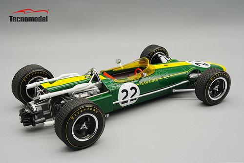 1/18 Tecnomodel Lotus 43 Scuderia Lotus EAM Monza GP 1966 ITALY Jim Clark Limited Edition Resin Car Model