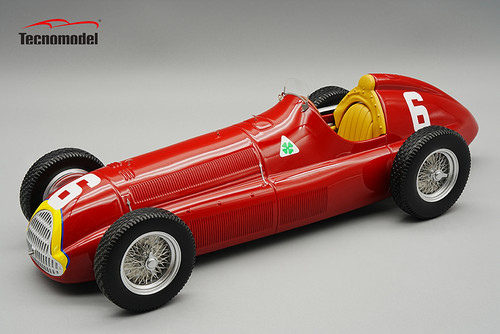 1/18 Tecnomodel Alfa Romeo 158 1950 Winner France GP Manuel Fangio Limited Edition Resin Car Model