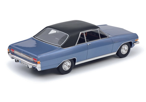 1/18 Schuco 1965-1967 Opel Diplomat A Coupe (Light Blue Metallic) Car Model