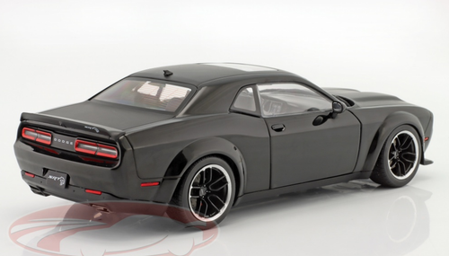 1/18 Solido 2023 DODGE CHALLENGER SRT HELLCAT WIDEBODY REDEYE BLACK GHOST