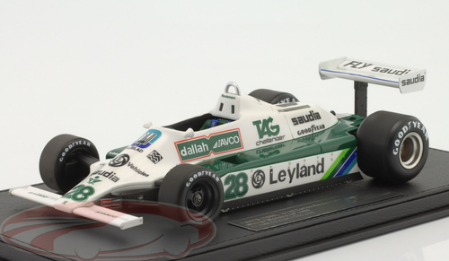 1/18 GP Replicas Carlos Reutemann Williams FW07B #28 Winner Monaco GP Car Model